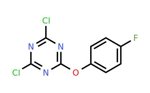 CAS 112748-46-6 | 2,4-Dichloro-6-(4-fluorophenoxy)-1,3,5-triazine