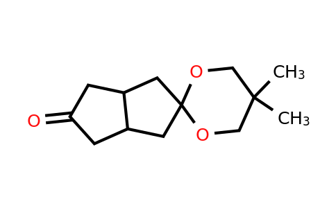CAS 112755-94-9 | 5,5-dimethyl-hexahydro-1'H-spiro-[1,3-dioxane-2,2'-pentalene]-5'-one