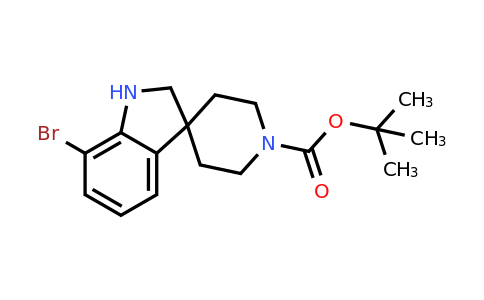 CAS 1128133-41-4 | Tert-butyl 7-bromospiro[indoline-3,4'-piperidine]-1'-carboxylate