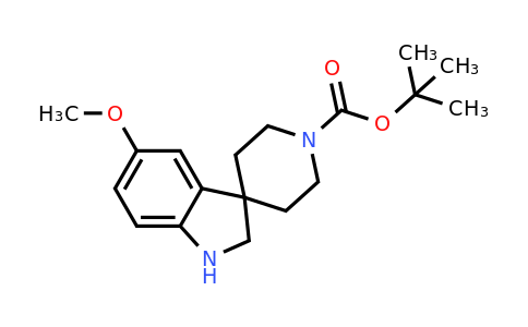 CAS 1128137-43-8 | tert-butyl 5-methoxyspiro[indoline-3,4'-piperidine]-1'-carboxylate