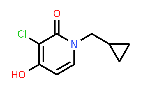 CAS 1128149-77-8 | 3-Chloro-1-(cyclopropylmethyl)-4-hydroxypyridin-2(1H)-one
