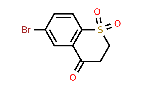 CAS 112819-26-8 | 6-Bromo-3,4-dihydro-2H-1lambda6-benzothiopyran-1,1,4-trione