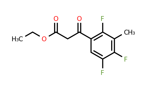 CAS 112822-88-5 | ethyl 3-oxo-3-(2,4,5-trifluoro-3-methylphenyl)propanoate