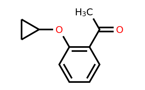 CAS 1129301-31-0 | 1-(2-Cyclopropoxyphenyl)ethan-1-one
