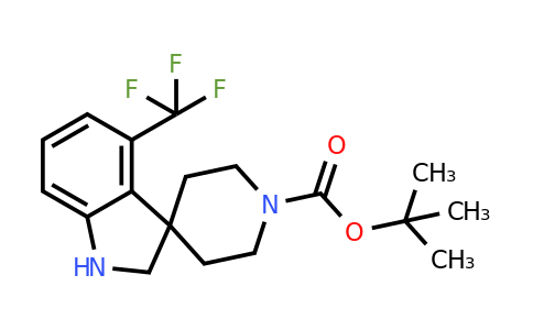 CAS 1129421-52-8 | tert-butyl 4-trifluoromethylspiro[indoline-3,4'-piperidine]-1'-carboxylate