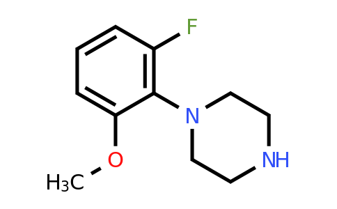 CAS 113028-78-7 | 1-(2-fluoro-6-methoxyphenyl)piperazine