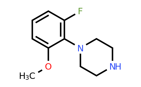 1-(2-fluoro-6-methoxyphenyl)piperazine