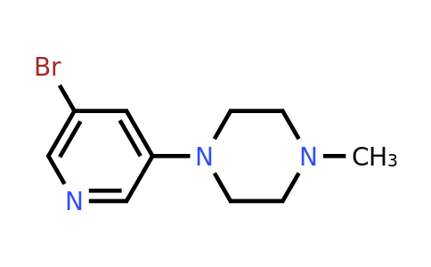 CAS 1130759-48-6 | 1-(5-Bromopyridin-3-YL)-4-methylpiperazine