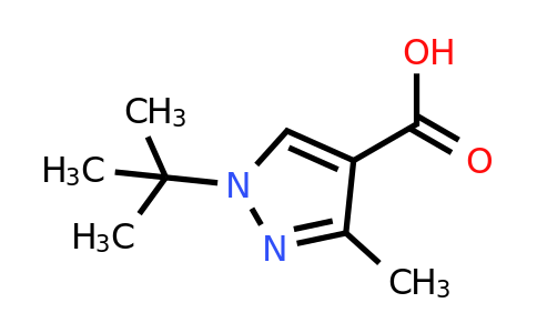 CAS 113100-47-3 | 1-tert-butyl-3-methyl-1H-pyrazole-4-carboxylic acid