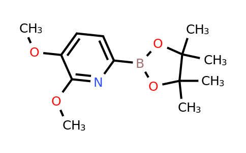 CAS 1131335-62-0 | 2,3-Dimethoxy-6-(4,4,5,5-tetramethyl-1,3,2-dioxaborolan-2-YL)pyridine