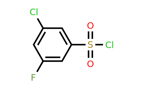 3-Chloro-5-fluorobenzene-1-sulfonyl chloride