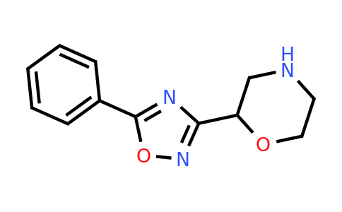 CAS 1131568-60-9 | 2-(5-phenyl-1,2,4-oxadiazol-3-yl)morpholine