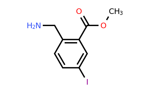 CAS 1131587-34-2 | Methyl 2-(aminomethyl)-5-iodobenzoate