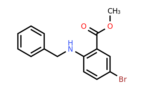 CAS 1131587-77-3 | Methyl 2-(benzylamino)-5-bromobenzoate