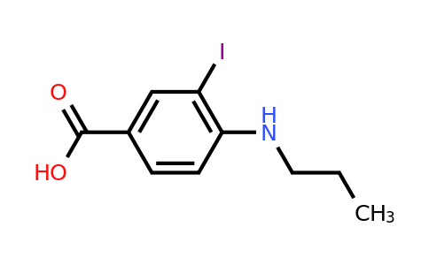 CAS 1131588-10-7 | 3-Iodo-4-(propylamino)benzoic acid