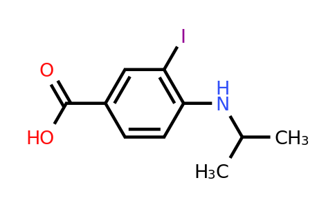 CAS 1131588-11-8 | 3-Iodo-4-(isopropylamino)benzoic acid
