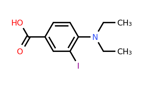 CAS 1131588-22-1 | 4-(Diethylamino)-3-iodobenzoic acid