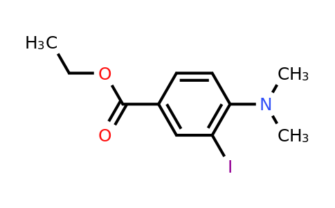 CAS 1131588-23-2 | Ethyl 4-(dimethylamino)-3-iodobenzoate