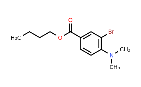 CAS 1131594-53-0 | Butyl 3-bromo-4-(dimethylamino)benzoate