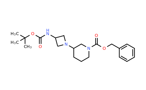 CAS 1131594-81-4 | Benzyl 3-(3-((tert-butoxycarbonyl)amino)azetidin-1-yl)piperidine-1-carboxylate