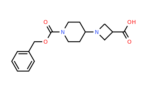 CAS 1131594-89-2 | 1-(1-((Benzyloxy)carbonyl)piperidin-4-yl)azetidine-3-carboxylic acid