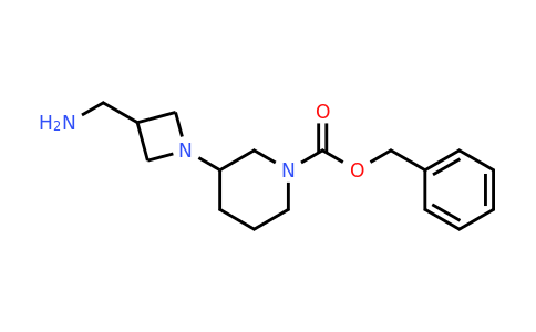 CAS 1131594-92-7 | Benzyl 3-(3-(aminomethyl)azetidin-1-yl)piperidine-1-carboxylate