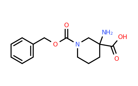 CAS 1131595-03-3 | 1-Cbz-3-amino-piperidine-3-carboxylic acid