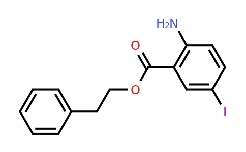 CAS 1131605-34-9 | Phenethyl 2-amino-5-iodobenzoate
