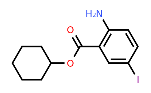 CAS 1131605-36-1 | Cyclohexyl 2-amino-5-iodobenzoate