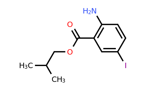 CAS 1131605-42-9 | Isobutyl 2-amino-5-iodobenzoate