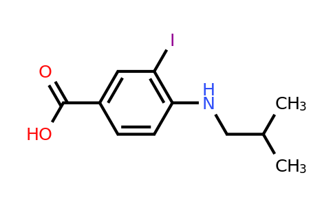 CAS 1131614-01-1 | 3-Iodo-4-(isobutylamino)benzoic acid