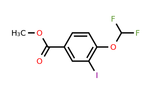 CAS 1131614-23-7 | Methyl 4-(difluoromethoxy)-3-iodobenzoate
