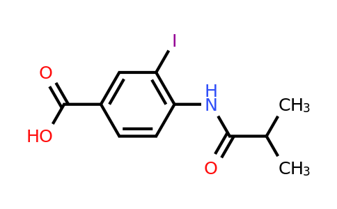 CAS 1131614-34-0 | 3-Iodo-4-isobutyramidobenzoic acid