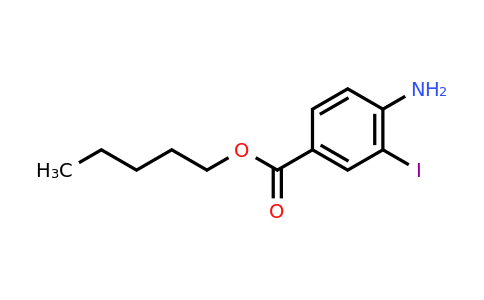 CAS 1131614-38-4 | Pentyl 4-amino-3-iodobenzoate