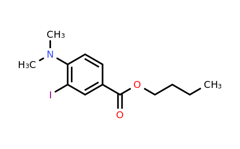 CAS 1131614-75-9 | Butyl 4-(dimethylamino)-3-iodobenzoate