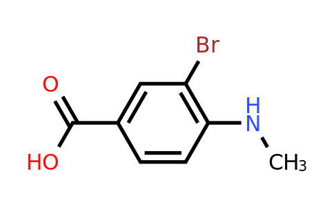 CAS 1131615-00-3 | 3-Bromo-4-(methylamino)benzoic acid