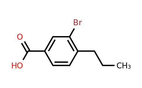 CAS 1131615-01-4 | 3-Bromo-4-propylbenzoic acid