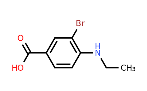 CAS 1131615-03-6 | 3-Bromo-4-(ethylamino)benzoic acid