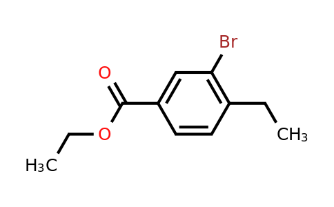 CAS 1131615-08-1 | Ethyl 3-bromo-4-ethylbenzoate