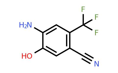 CAS 1131623-15-8 | 4-Amino-5-hydroxy-2-(trifluoromethyl)benzonitrile