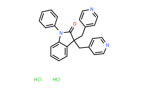 CAS 113168-57-3 | 1-Phenyl-3,3-bis(pyridin-4-ylmethyl)indolin-2-one dihydrochloride