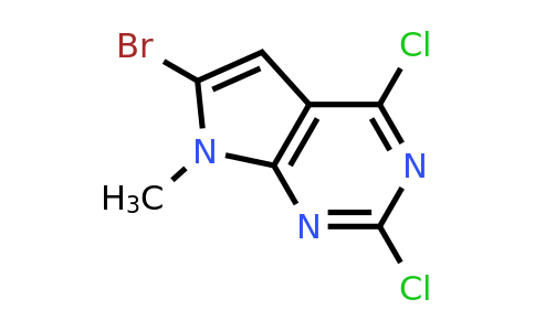 CAS 1131992-34-1 | 6-bromo-2,4-dichloro-7-methyl-7H-pyrrolo[2,3-d]pyrimidine