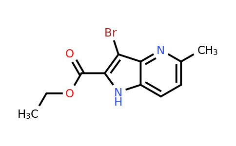 3-Bromo-5-methyl-4-azaindole-2-carboxylic acid ethyl ester