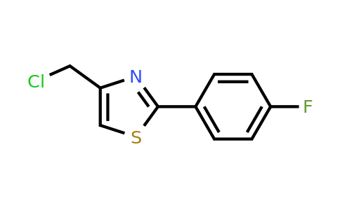 CAS 113264-13-4 | 4-(Chloromethyl)-2-(4-fluorophenyl)-1,3-thiazole