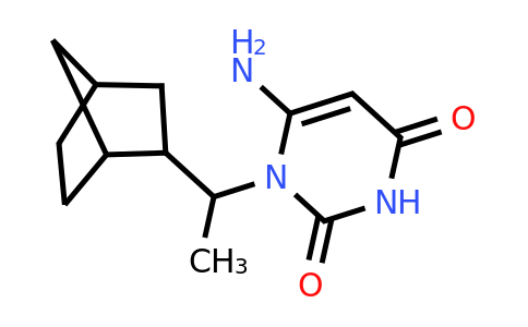 CAS 1132676-30-2 | 6-amino-1-(1-{bicyclo[2.2.1]heptan-2-yl}ethyl)-1,2,3,4-tetrahydropyrimidine-2,4-dione