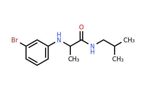CAS 1132788-27-2 | 2-[(3-Bromophenyl)amino]-N-(2-methylpropyl)propanamide