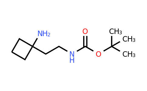CAS 1132814-92-6 | tert-butyl (2-(1-aminocyclobutyl)ethyl)carbamate