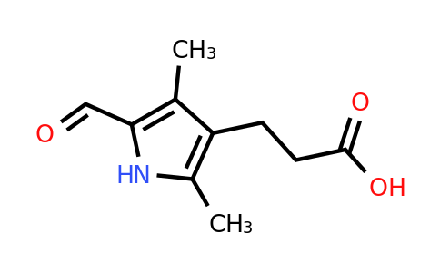CAS 1133-96-6 | 3-(5-Formyl-2,4-dimethyl-1H-pyrrol-3-yl)propanoic acid