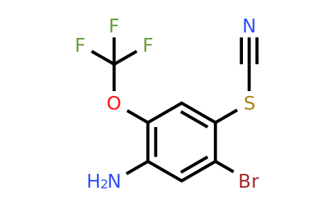 CAS 1133115-30-6 | 5-Bromo-4-thiocyanato-2-(trifluoromethoxy)aniline