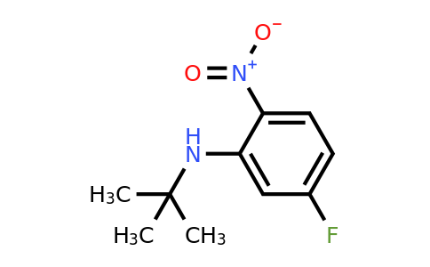 CAS 1133115-34-0 | N-(tert-Butyl)-5-fluoro-2-nitroaniline